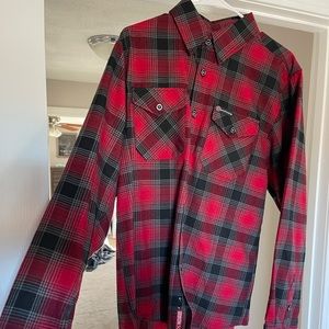 Red Dixxon Flannel- Adam Polishes collab